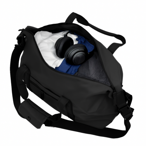 Weekendowa torba podróżna Solier S40 ALVEN Black