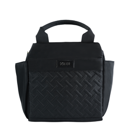 Torba termiczna lunch box damska Solier LBS02 Czarna