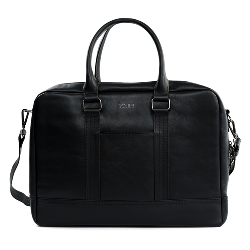 Elegancka skórzana męska torba ramię Solier ABERDEEN SL02