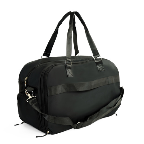 Materiałowa torba podróżna Solier SM04 VEA Black