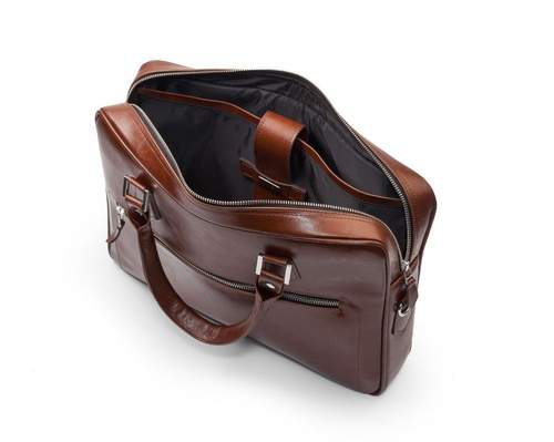 Laptop bag Solier SL23 vintage brown