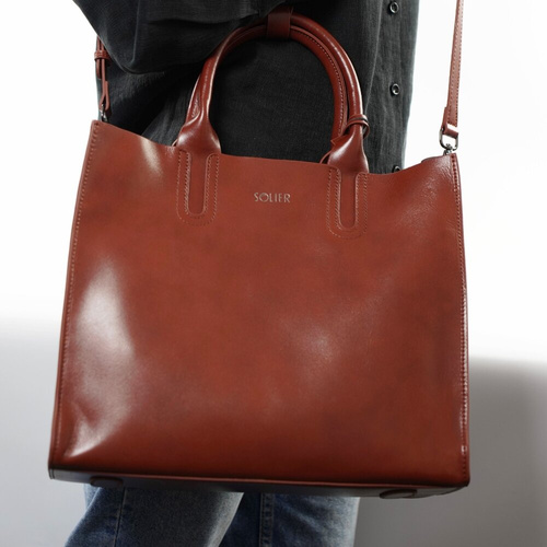 Torebka typu TOTE FL31 BELVIANA BROWN