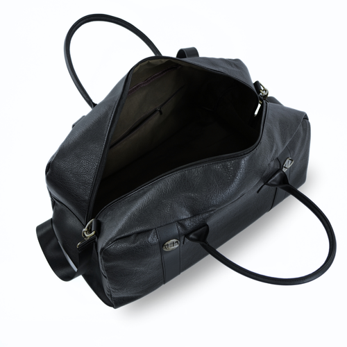 Duża weekendowa torba podróżna Solier S38 Marlin czarna