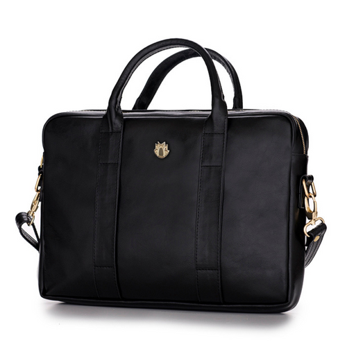 Elegant shoulder laptop bag Felice Gold Dulce