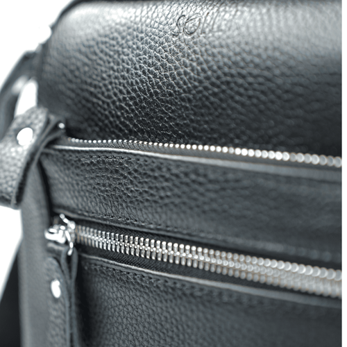 Mała torba listonoszka skórzana SL35 MOSS