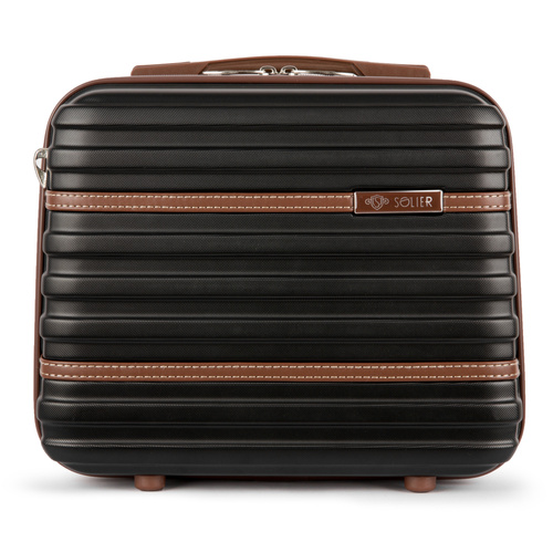 Cosmetic travel case ABS STL957 black