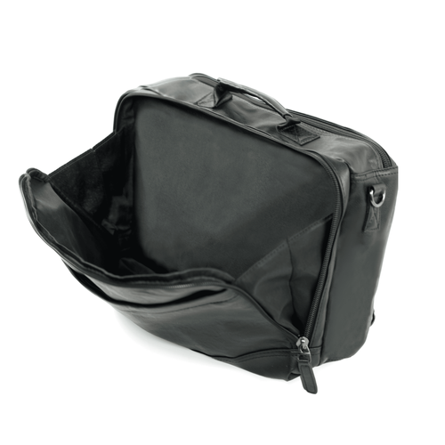 Męska czarna torba plecak 2w1 SV16 Dravon