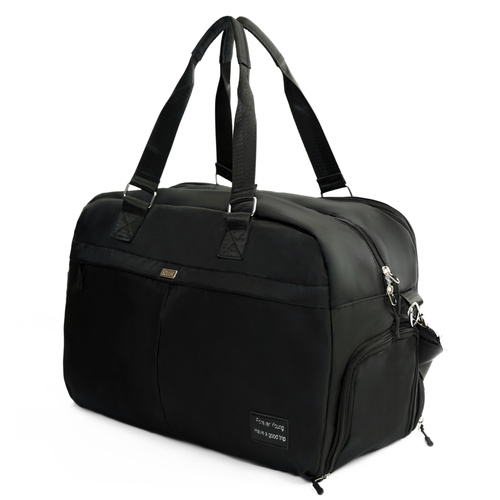 Materiałowa torba podróżna Solier SM04 VEA Black