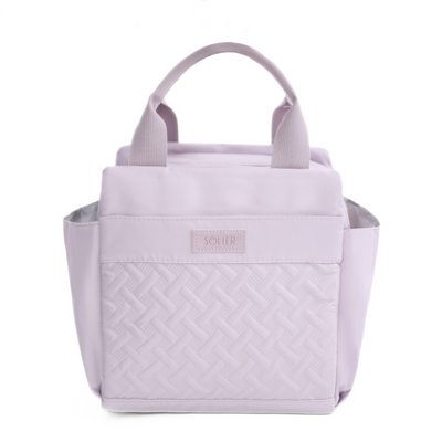 Torba termiczna lunch box damska Solier LBS02 Wrzosowa