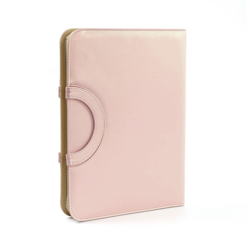 TECZKA NA DOKUMENTY Z RĄCZKĄ ST09 PINK