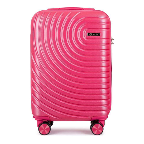 Walizka podróżna mała S ABS SOLIER AVENTOR STL1064 CORAL 20" S