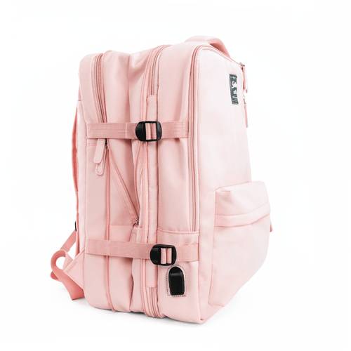 Plecak podróżny do samolotu Ryanair Wizzair lekki FV06 Noa różowy