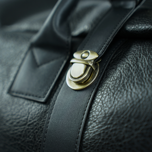 Duża weekendowa torba podróżna Solier S38 Marlin czarna