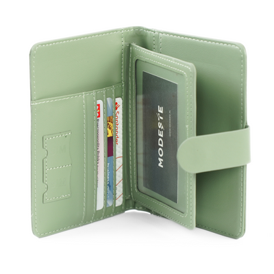 Organizer podróżny na dokumenty etui na paszport portfel Solier SW40 GREEN