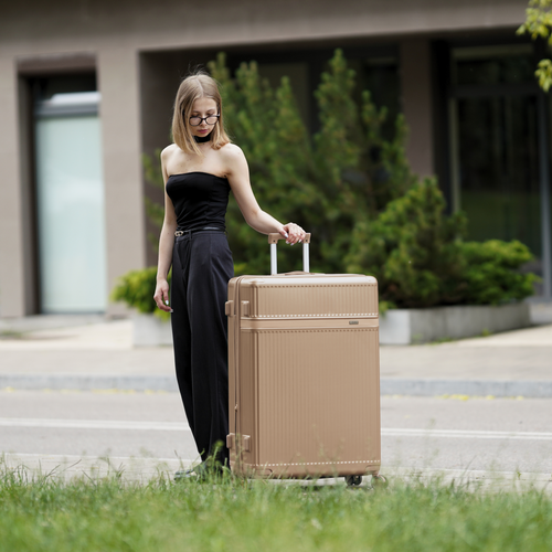 SUITCASE M 24'' STL945 ABS DARK GREY