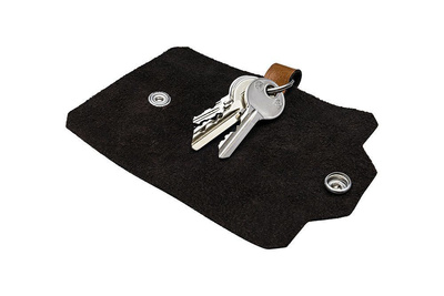 Leather men's key holder SOLIER SA11 CAMEL