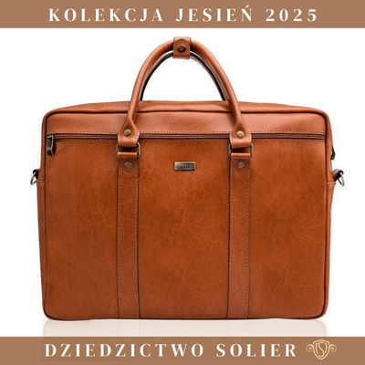 Skórzana torba na ramię laptopa Solier SL03 KILBRIDGE