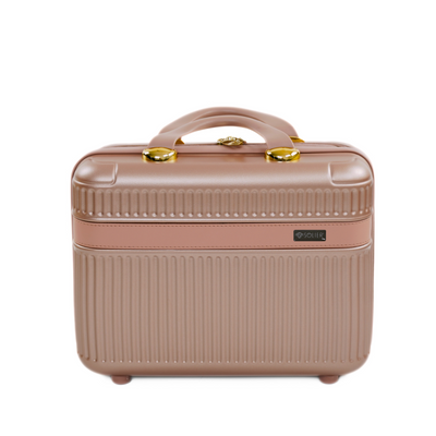 Kuferek podróżny mały ABS Nokiro 14'- rose gold