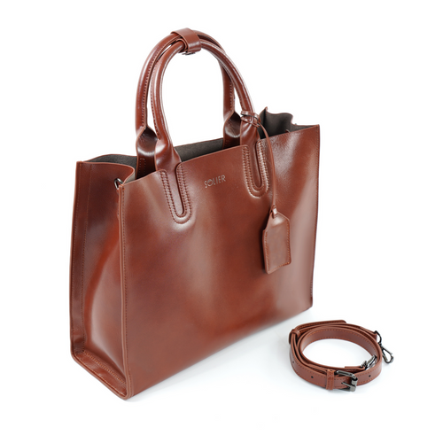 Torebka typu TOTE FL31 BELVIANA BROWN