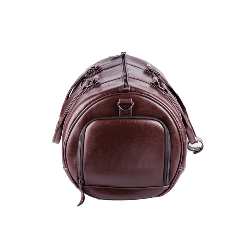 SKÓRZANA MĘSKA TORBA WEEKENDOWA SOLIER SL19 BRANDON BORDOWA