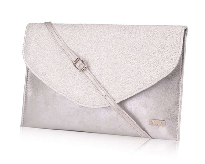 Women's Clutch bag Felice F23 silver