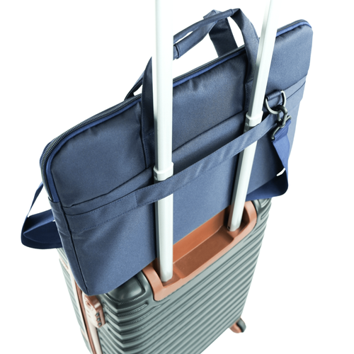 Torba na laptopa 15,6" materiałowa Solier SM01 Venga niebieska