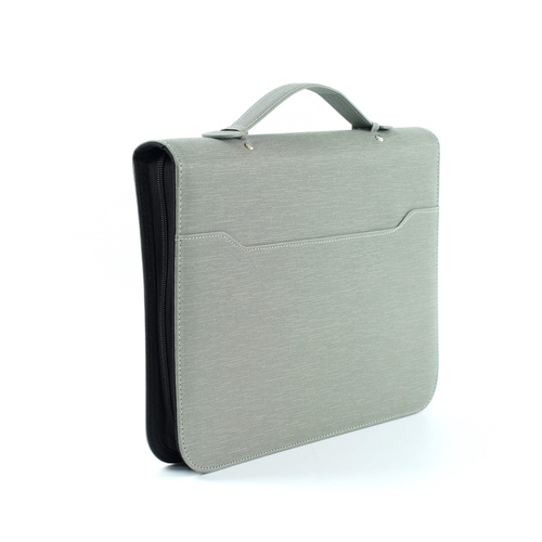 TECZKA NA DOKUMENTY Z RĄCZKĄ ST08 GREY