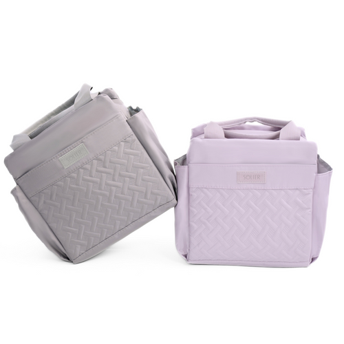 Torba termiczna lunch box damska Solier LBS02 Wrzosowa