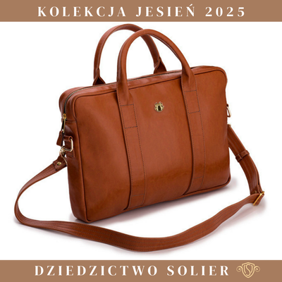 Elegant shoulder laptop bag Felice Gold Dulce