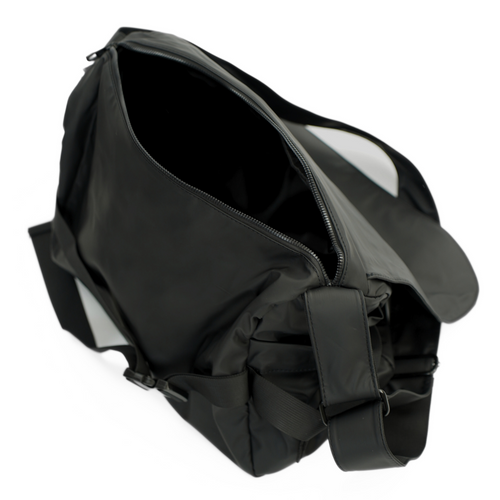 Męska torba listonoszka na ramię Solier S42 VESARI Black