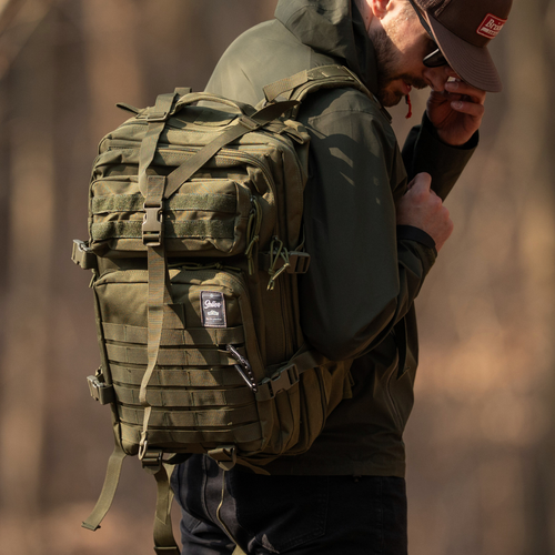 Plecak taktyczny turystyczny militarny 50 l Solier SV22 Ranger zielony