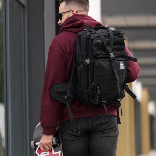 Plecak taktyczny turystyczny militarny 50 l Solier SV22 Ranger czarny