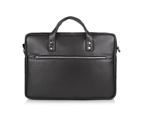 TORBA MĘSKA NA RAMIĘ SOLIER S32 WESTPORT CZARNA