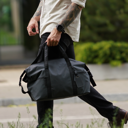 Weekendowa torba podróżna Solier S41 TRAVON Grey