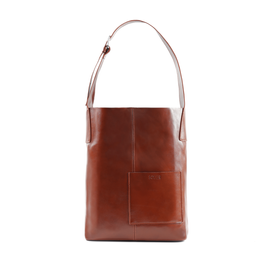 Brązowa torba shopper damska FL29 ELVORIA BROWN